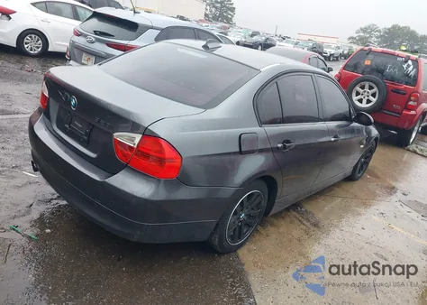 2007 BMW 328I из США, поврежденный, VIN WBAVA37577NE29557
